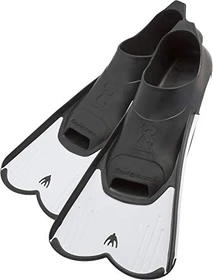 Cressi Light Trainingsflossen schwarz/weiß