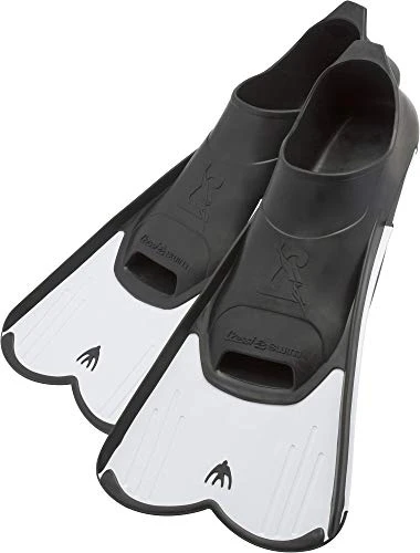 Cressi Light Trainingsflossen schwarz/weiß