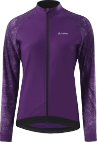 Löffler Taylor Full-Zip Trikot langarm viola (Damen)