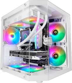 Mars Gaming MC-3TLITE White, Glasfenster (MC3TLITEW)