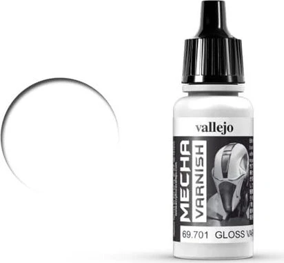 Vallejo Mecha Color 701 gloss varnish, 17ml