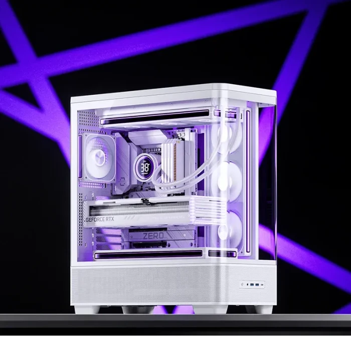 Jonsbo TK-5 White, Glasfenster