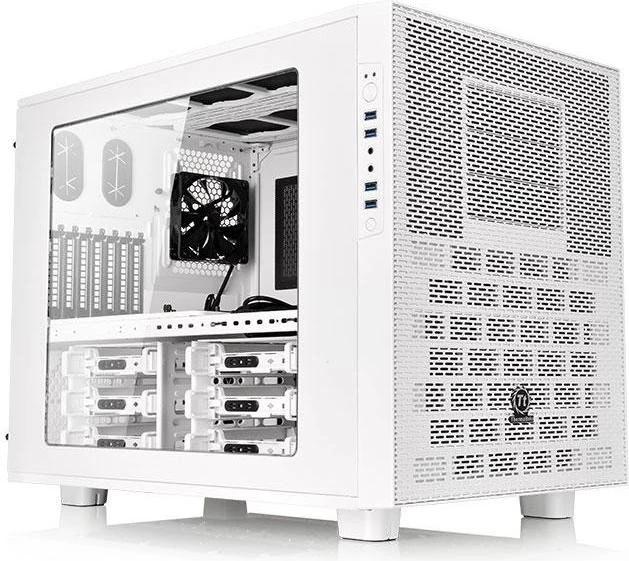 Thermaltake Core X9 Snow Edition weiß, Acrylfenster