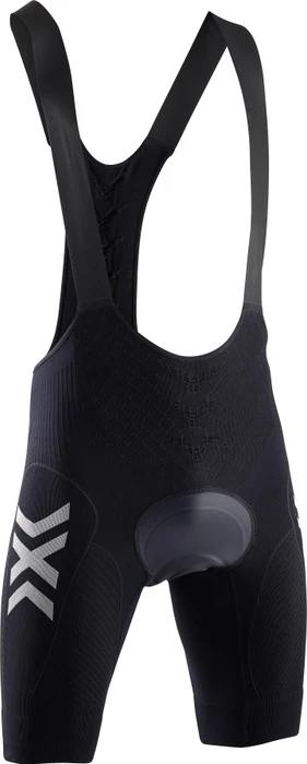 X-Bionic Twyce 4.0 Cycling Bib Fahrradhose kurz black melange (Herren)