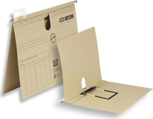 Elba vertic ultimate Hängehefter mit BZ-Heftung, A4, braun