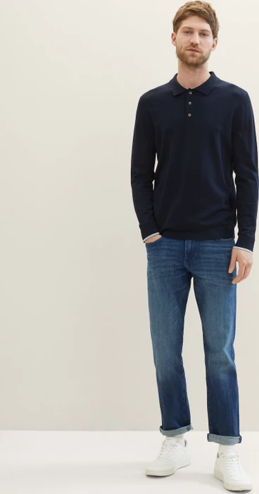 Tom Tailor Marvin Straight Jeans Jeans dark stone wash denim (Herren)