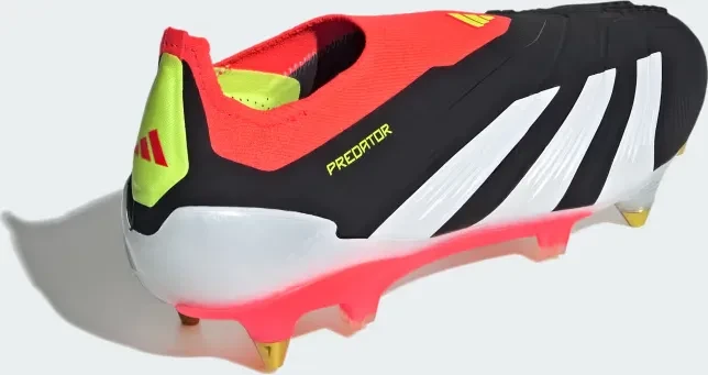 adidas Predator 24 Elite Laceless SG core black/cloud white/solar red