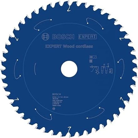 Bosch Professional Expert Wood Kreissägeblatt 48Z, 254x1.6x30mm, 1 Stück