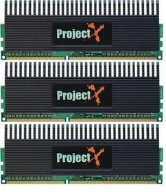 Super Talent Project X UDIMM 6GB Kit, DDR3-2000, CL7-7-7-21