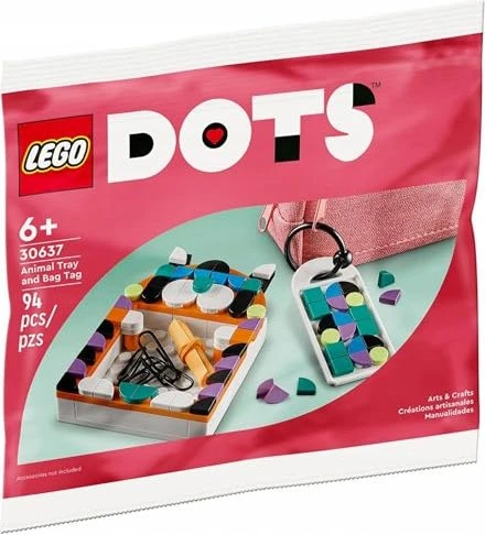 LEGO Dots - Tier-Ablageschale & Taschenanhänger