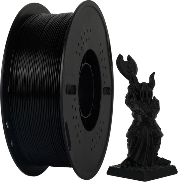 Kingroon PETG Basic, schwarz, Spule, 1.75mm, 1.00kg