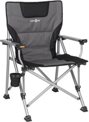 Brunner Raptor Jackofall Campingsessel schwarz/grau