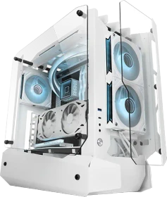 Mars Gaming MC-Edge White, Glasfenster (MCEDGEW)