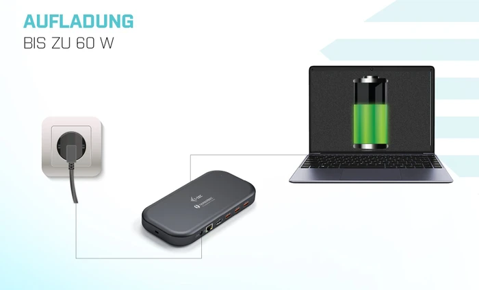 i-tec Thunderbolt 3/USB-C Dual 4K Docking Station, Thunderbolt 3 [Stecker]