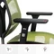 Diablo Chairs V-Basic Ergonomischer Bürostuhl, schwarz/grün Vorschaubild