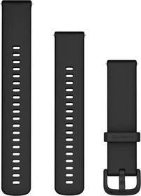 Garmin Schnellwechsel Ersatzarmband 20mm Silikon schwarz