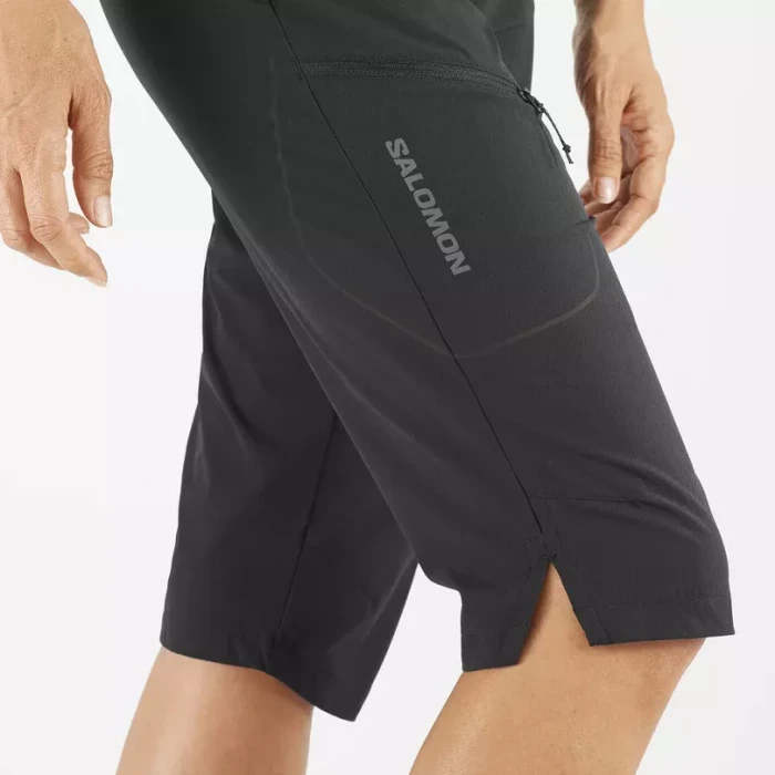 Salomon Wayfarer Capri Hose 3/4 deep black (Damen)