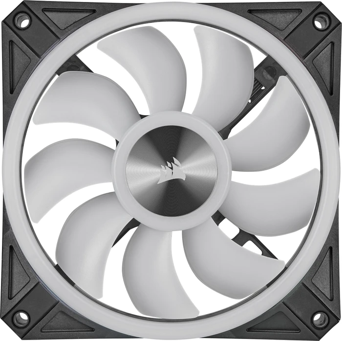 Corsair QL Series iCUE QL120 RGB PWM Triple Fan Kit, schwarz, LED-Steuerung, 120mm, 3er-Pack