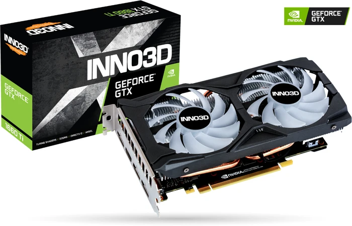 INNO3D GeForce GTX 1660 Ti Twin X2 OC RGB, 6GB GDDR6, HDMI, 3x DP