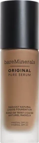 bareMinerals Pure Serum Radiant Natural Liquid Foundation Nr. 4 medium deep cool LSF20, 30ml