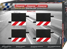 Carrera Digital 124/132/Evolution Zubehör Randstreifen für 1/3 Gerade