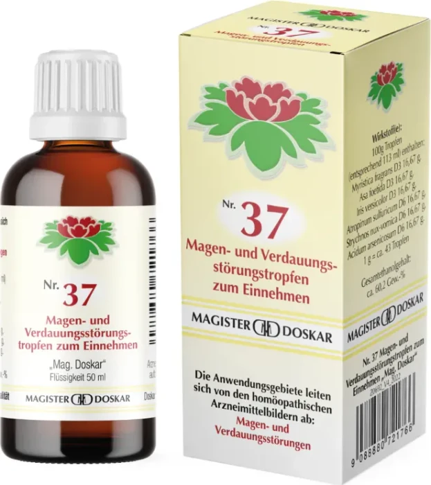 Mag. Doskar Nr. 37 Magen- und Verdauungsstörungstropfen, 50ml