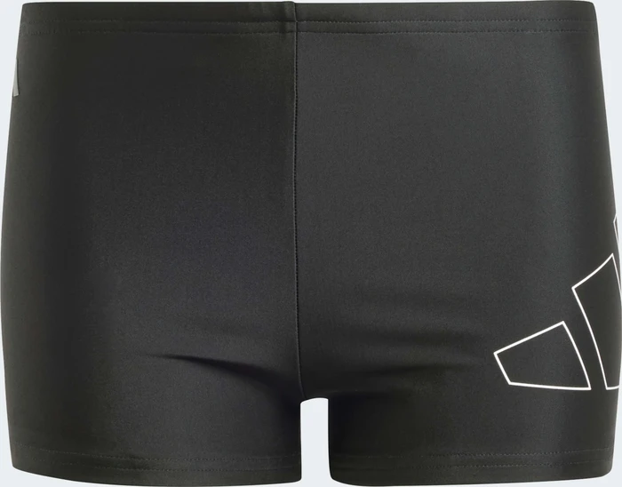adidas Performance Big Bars Boxer Badehose schwarz/weiß (Junior)