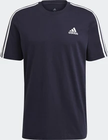 adidas Essentials 3-Streifen T-Shirt kurzarm legend ink (Herren)