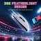 Attack Shark F1 Air 8KHz Wireless, weiß, inkl. C06 Ultra LED Kabel, USB/Bluetooth Vorschaubild