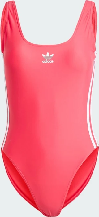 adidas Adicolor 3-Streifen Badeanzug active pink/white (Damen)