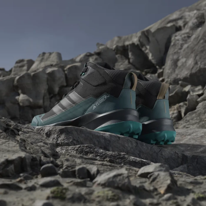 adidas Terrex Skychaser AX5 Mid GTX core black/carbon/pure teal (Herren)