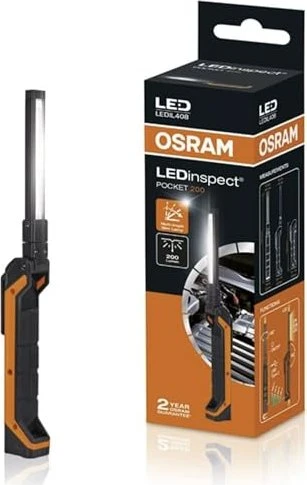 Osram LEDinspect POCKET200 Akku-Arbeitsleuchte inkl. Akku