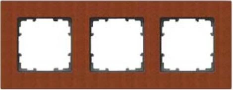 Siemens DELTA miro Rahmen 3-Fach Holz, ahornrot