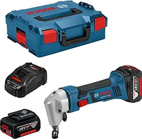 Bosch Professional GNA 18V-16 Akku-Knabber inkl. L-Boxx + 2 Akkus 5.0Ah