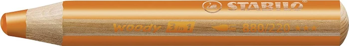 STABILO Woody 3in1 Wachsmalstift orange (880/220)