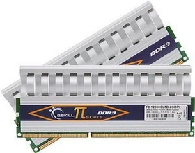 G.Skill PI UDIMM 4GB Kit, DDR3-1600, CL7-7-7-18