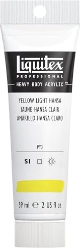 Liquitex Professional Heavy Body Acrylic yellow light hansa, 59ml