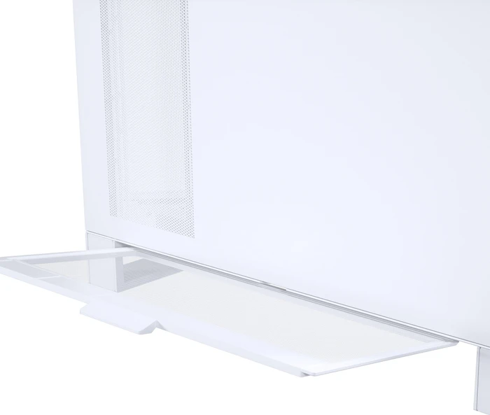Phanteks NV9 Matte White, weiß, Glasfenster