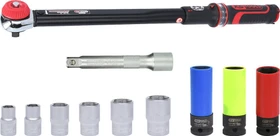 KS Tools Ergotorque precision Drehmomentschlüssel inkl. Werkzeugbox, 1/2"
