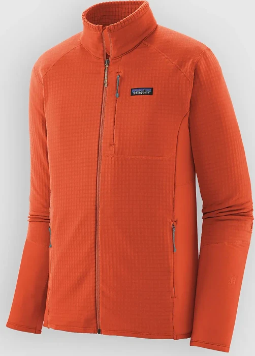 Patagonia R1 Fleece Funktionsjacke coal orange (Herren)