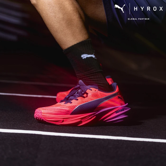 Puma x Hyrox Deviate Nitro Elite 3 pure pink/electric orchid/deep plum (Herren)