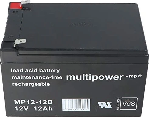MultiPower Bleiakku MP12-12B 12Ah