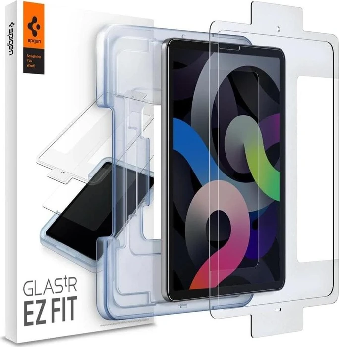 Spigen Ez Fit Glas.tR Schutzfolie für Apple iPad Air (2020)