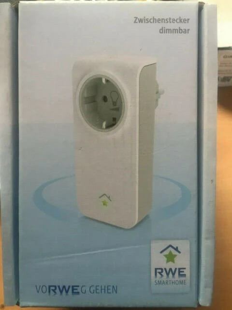 RWE SmartHome Zwischenstecker dimmbar, Funksteckdose mit Dimmer