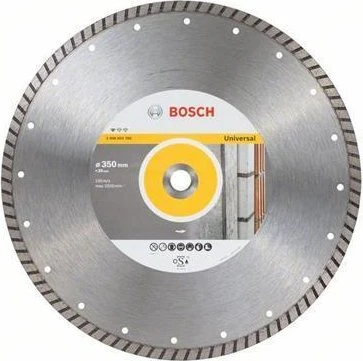 Bosch Professional Standard for Universal Turbo Diamanttrennscheibe, 350x3x20mm, 1 Stück