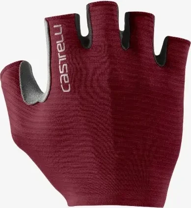 Castelli Espresso Fahrradhandschuhe deep bordeaux (Herren)