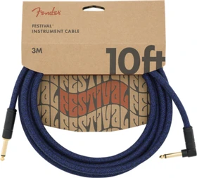 Fender Festival Instrument Cable Blue Dream 3.0m