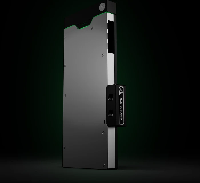 EK Water Blocks Quantum Line EK-Quantum Vector² Strix RTX 3080/90 Backplate silber