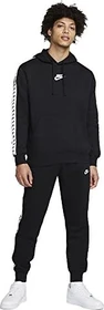 Nike Club Sport Fleece Essential Trainingsanzug schwarz/weiß (Herren)