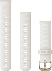 Garmin Schnellwechsel Ersatzarmband 20mm Silikon ivory/cream gold